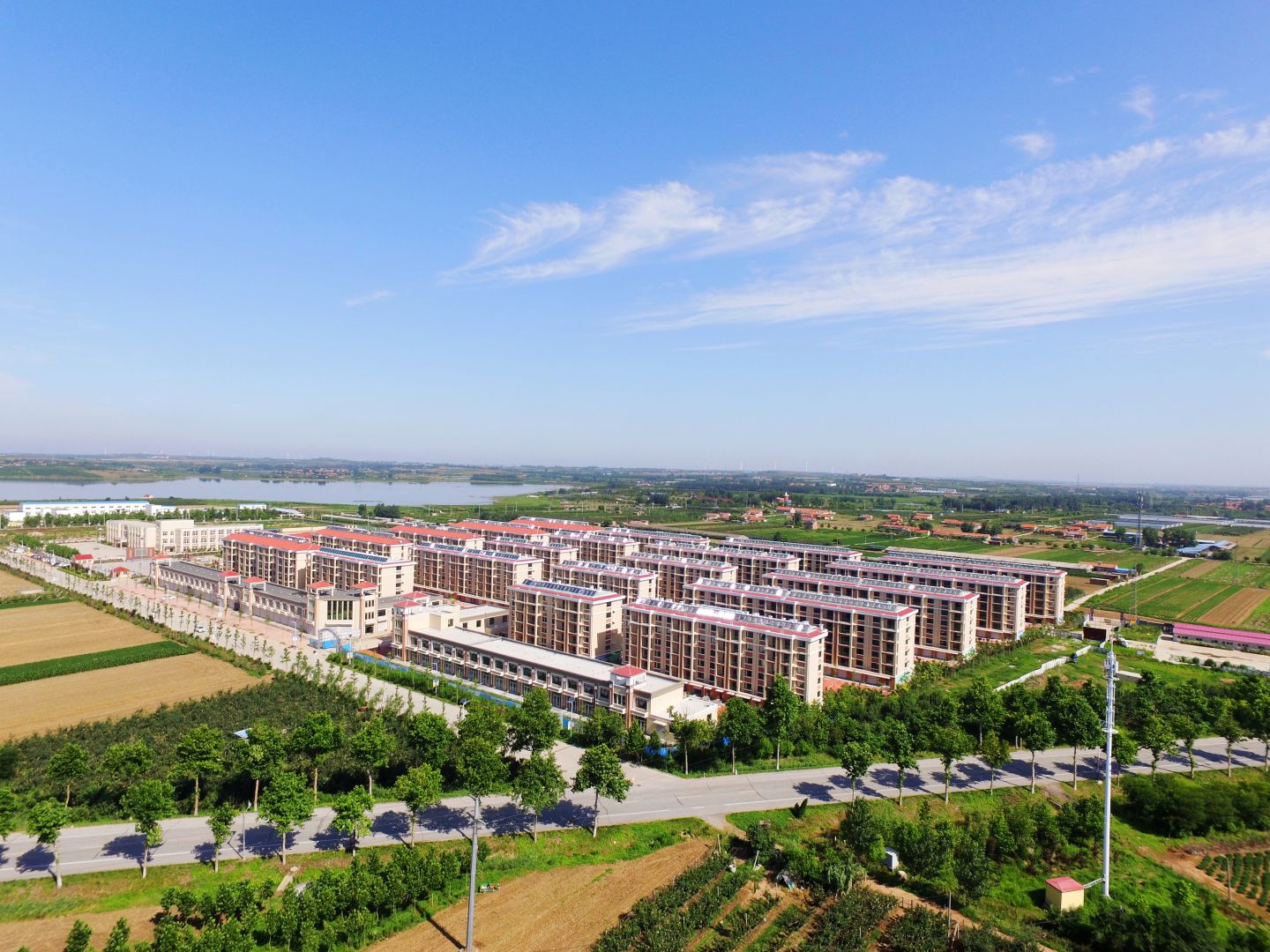 开云在线莱西平度公司河头店镇龙泉湖社区项目实景图01_compressed